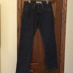 EUC Men’s Red Tag Levi’s Slim Straight Dark Wash Jeans- Size 32/32